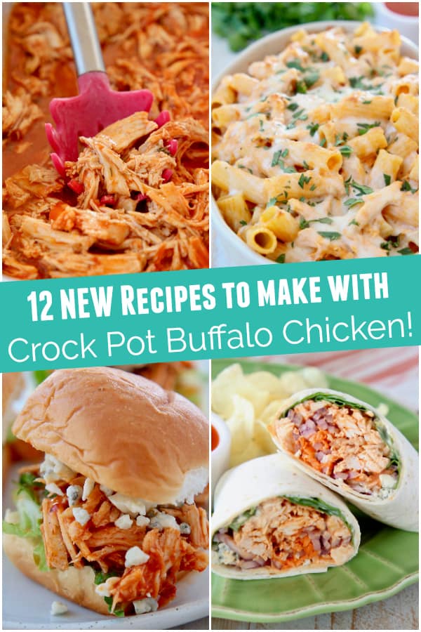 Crock Pot Buffalo Chicken 3 Ingredient Recipe