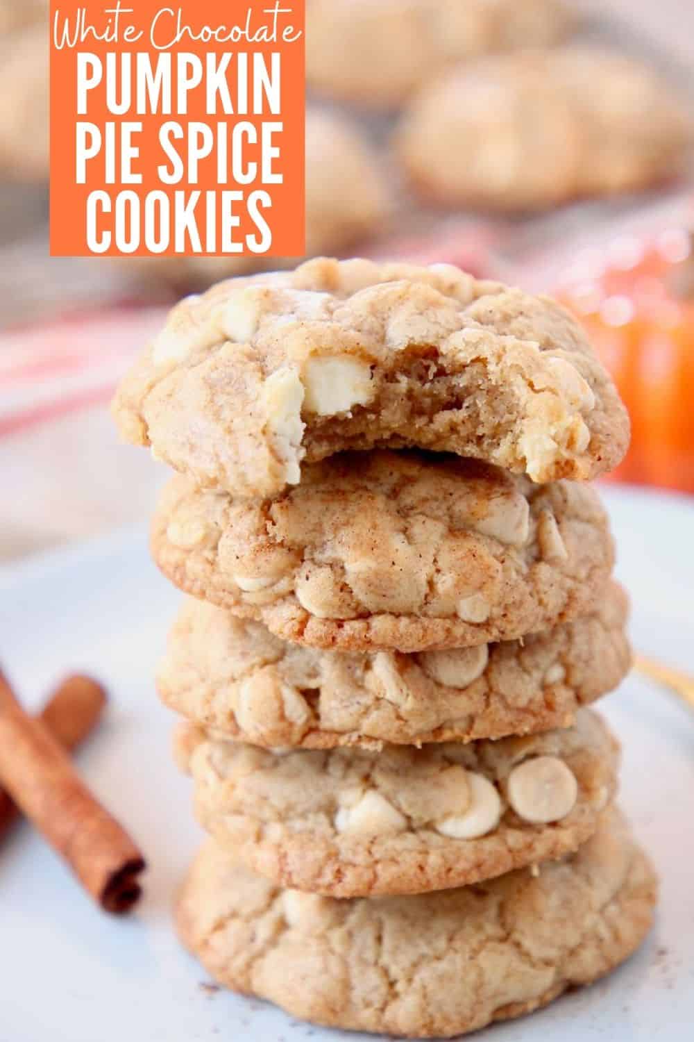 Pumpkin Spice Cookies (Easy Recipe)