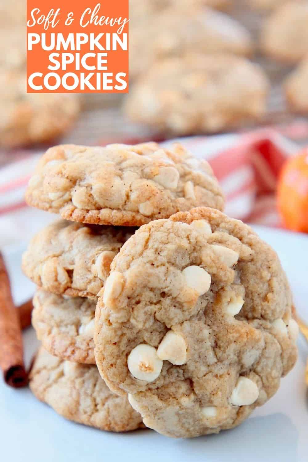 Pumpkin Spice Cookies (Easy Recipe)