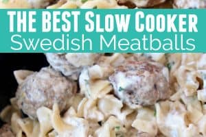 Swedish meatballs in creamy sauce with egg noodles