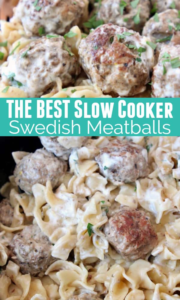 Swedish Meatballs Slow Cooker Recipe