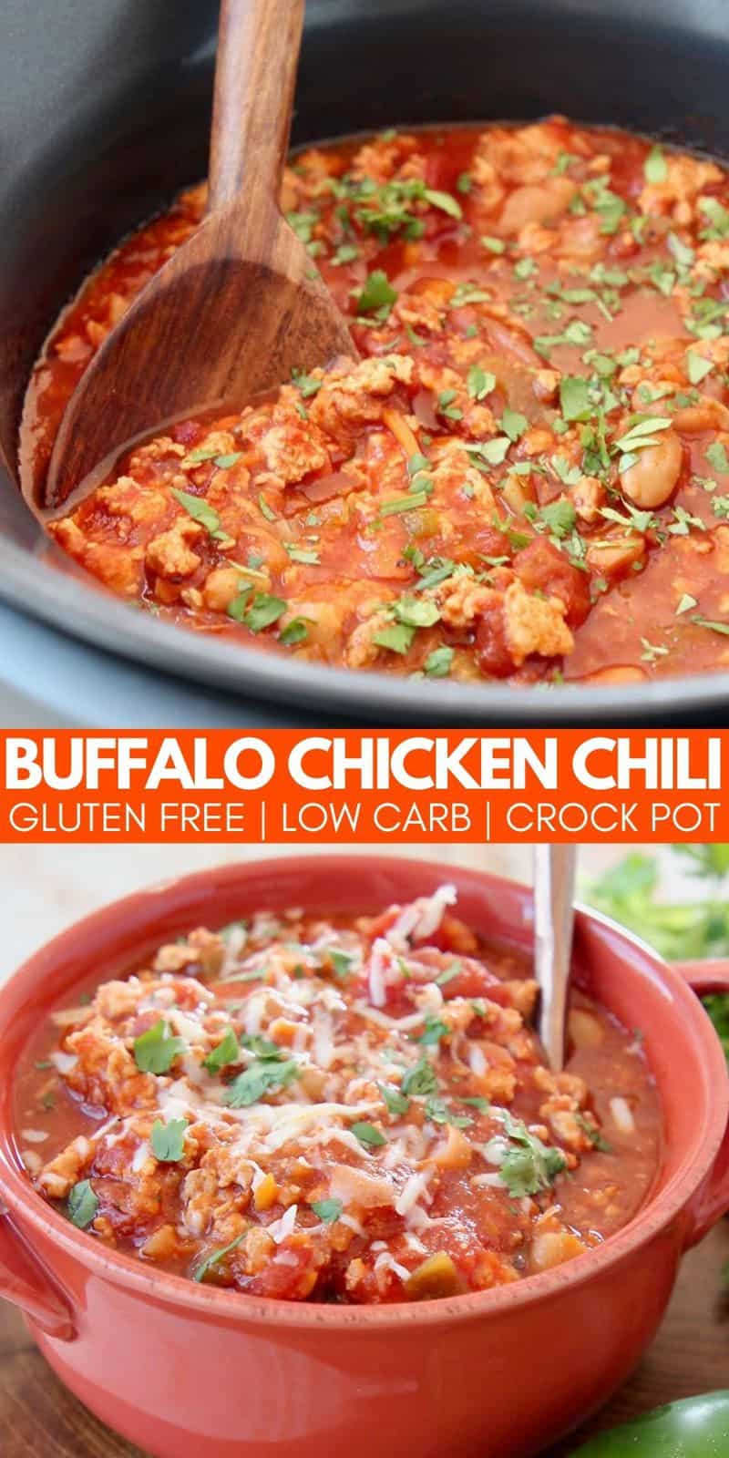 Buffalo Chicken Chili Slow Cooker Recipe