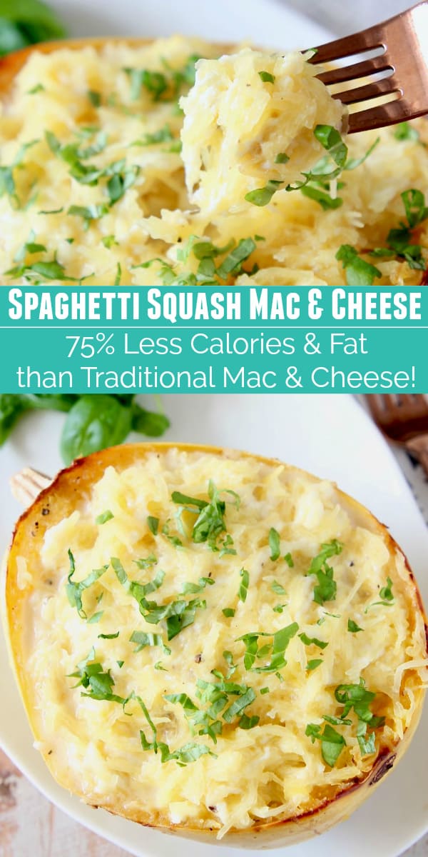 Spaghetti Squash Mac and Cheese - WhitneyBond.com