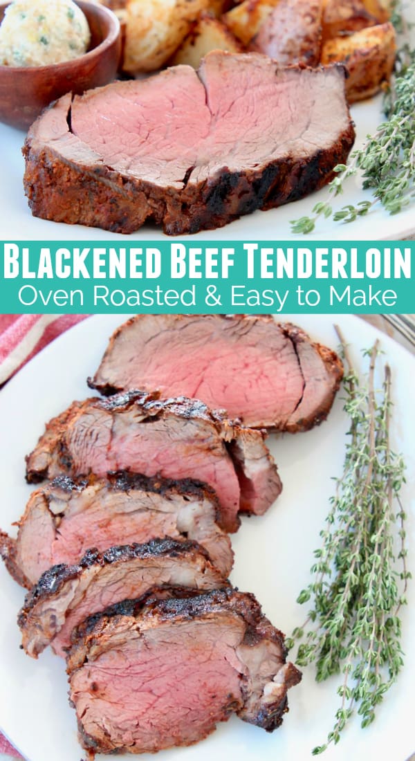 Blackened Beef Tenderloin - Oven Roasted Recipe | WhitneyBond.com