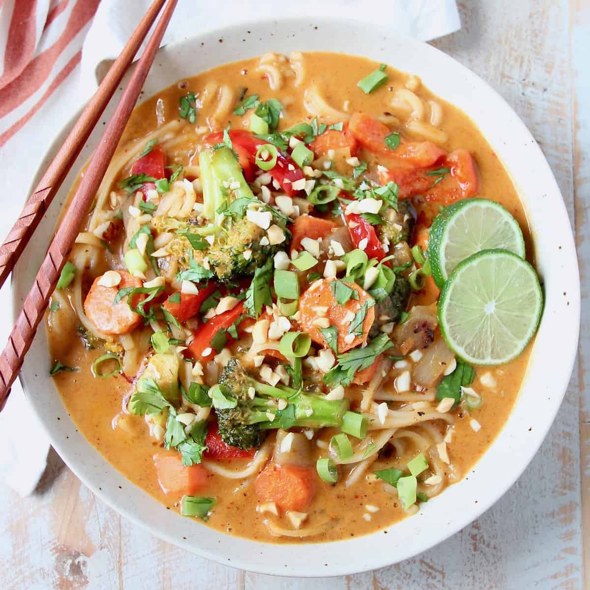 Easy Vegetarian Massaman Curry Recipe WhitneyBond