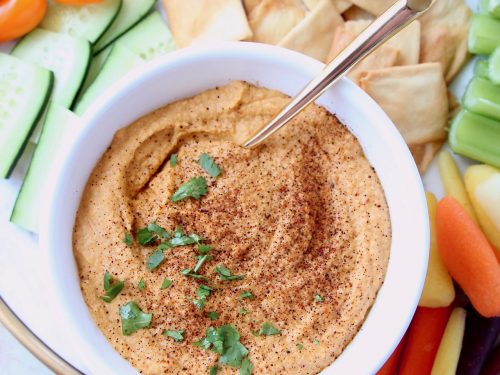 Sriracha Hummus Quick Easy Recipe Whitneybond Com