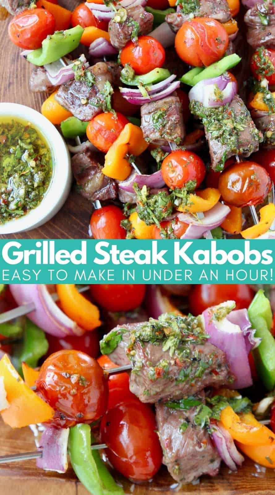 Grilled Ribeye Steak Kabobs Recipe (with Video!) - WhitneyBond.com