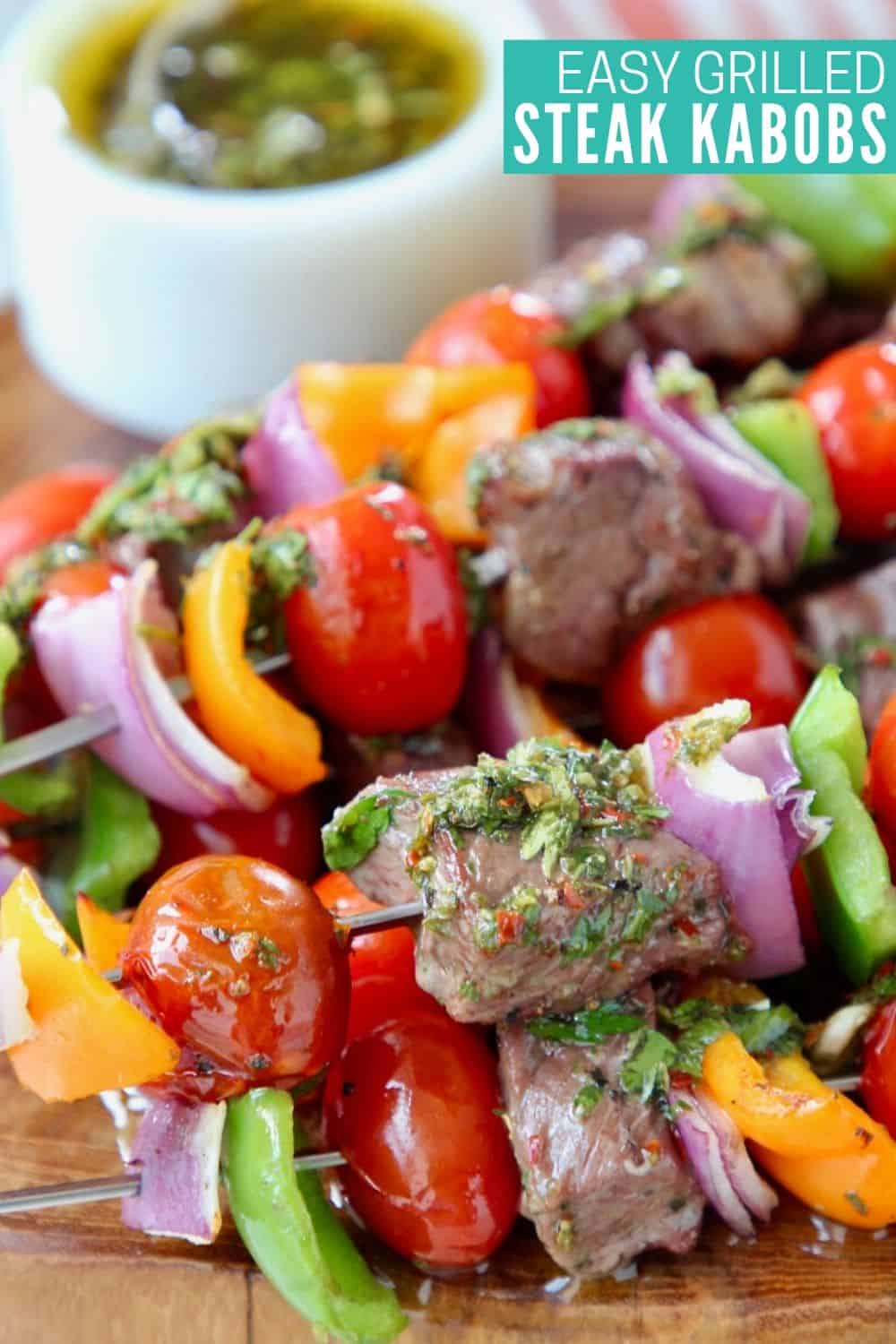 Grilled Ribeye Steak Kabobs Recipe (with Video!)