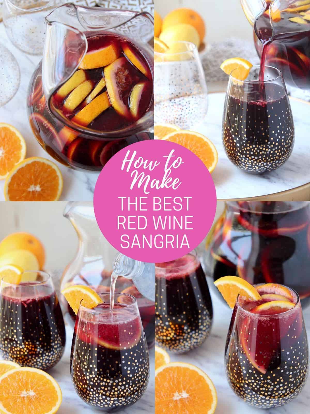 How To Make The BEST Red Sangria Recipe - WhitneyBond.com