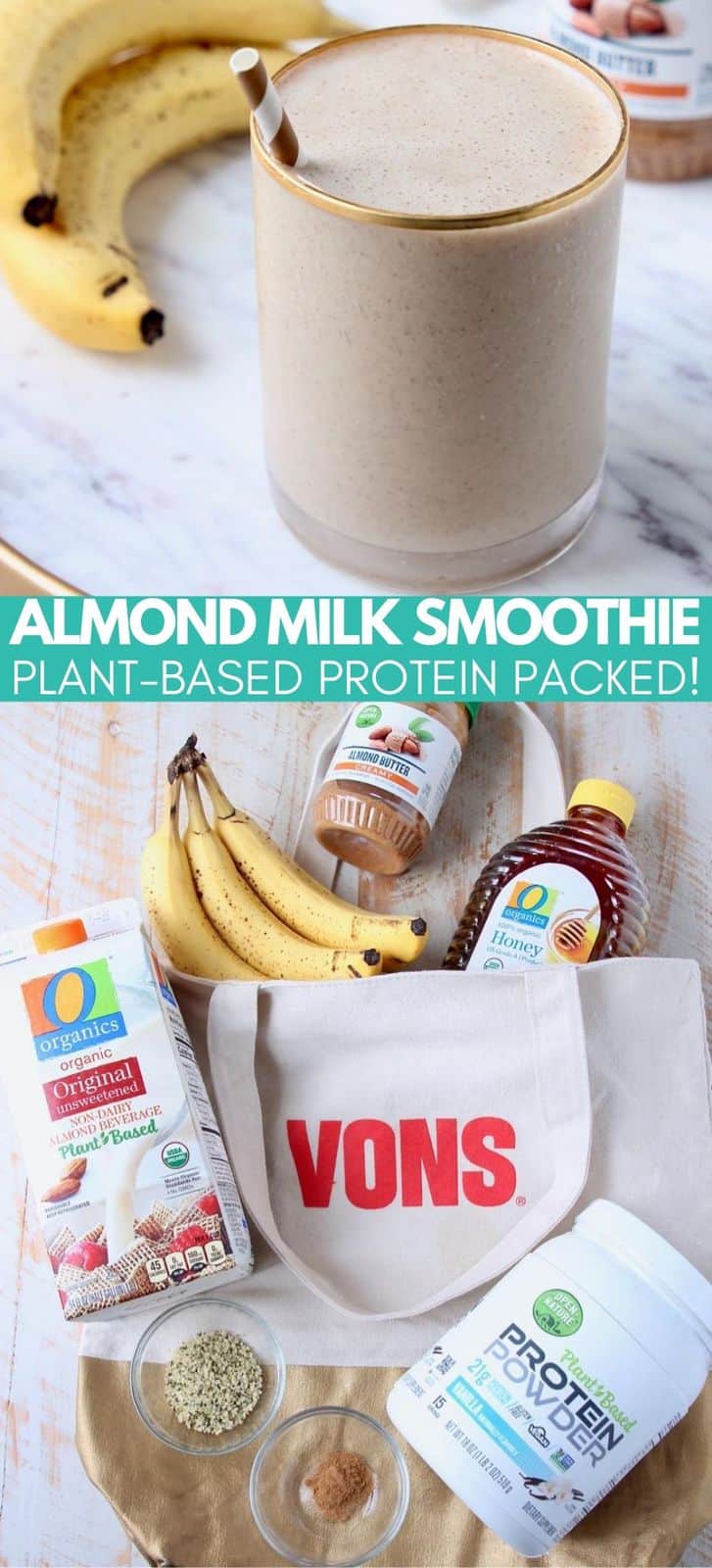 Almond Milk Smoothie Recipe