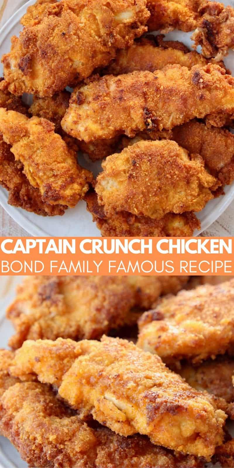 Dad's Famous Captain Crunch Fried Chicken Recipe