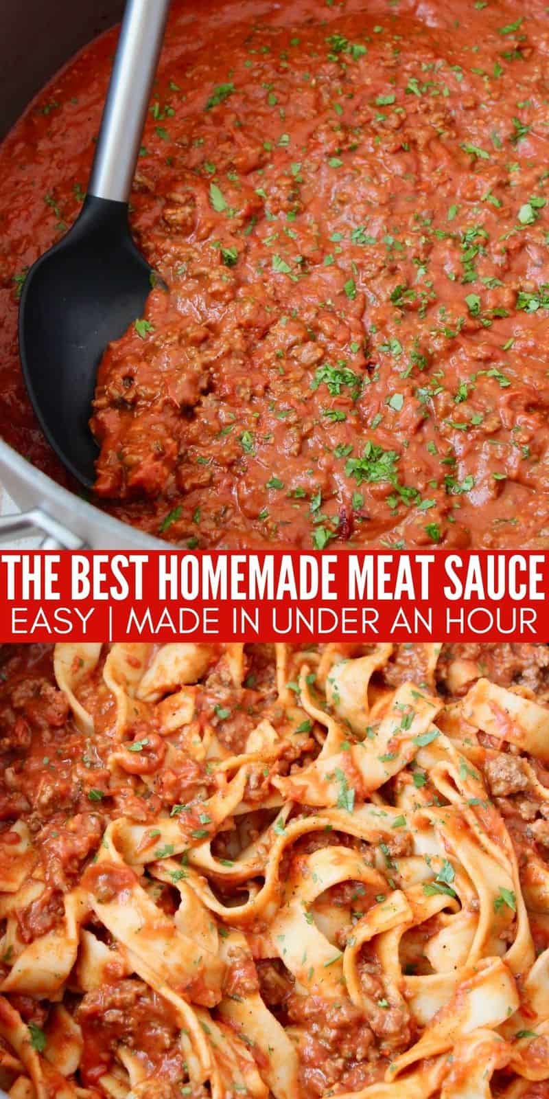 Easy Bolognese Meat Sauce with Roasted Tomatoes