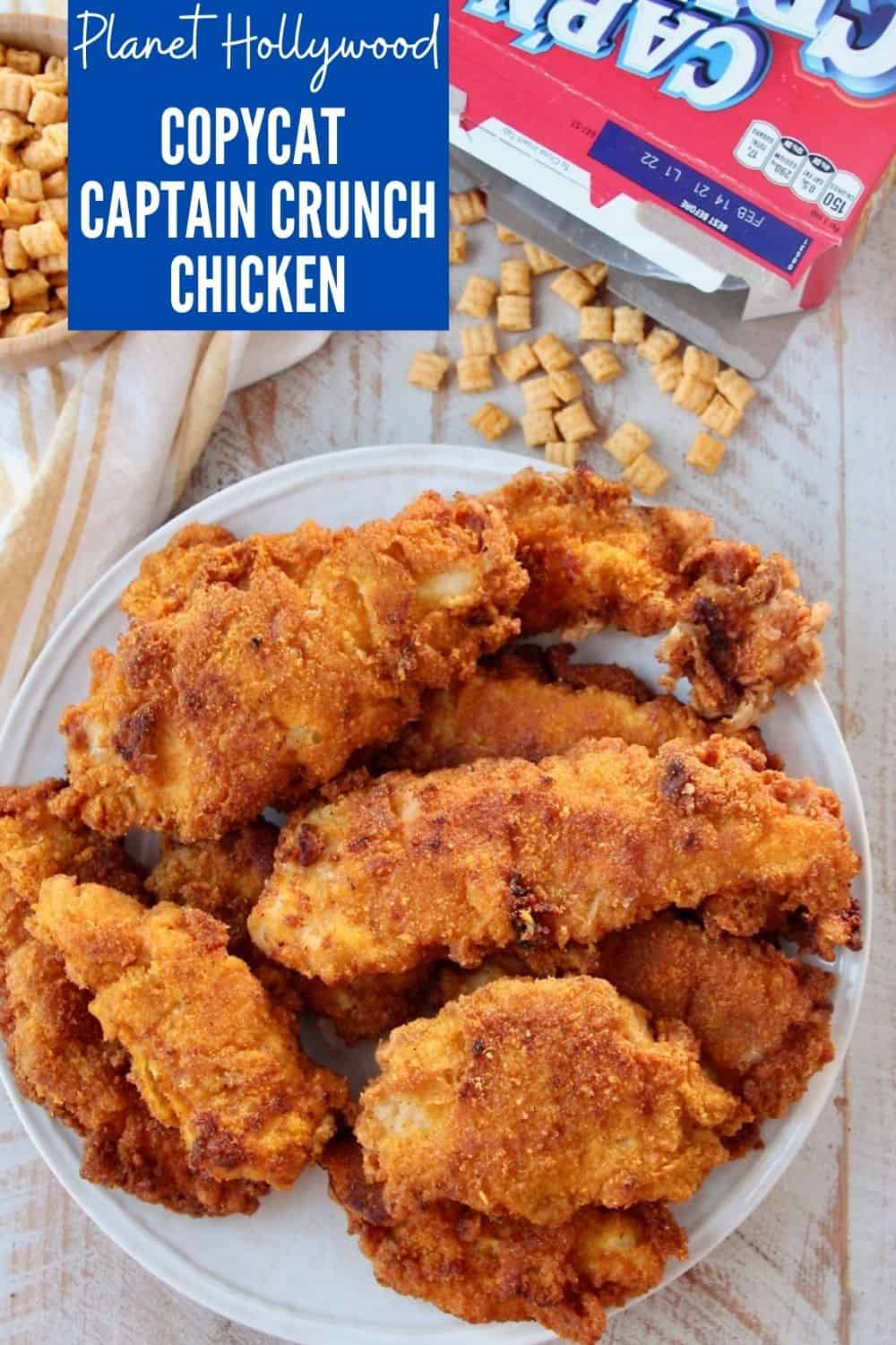 Dad's Famous Captain Crunch Fried Chicken Recipe