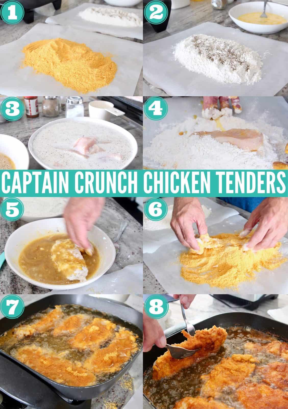 Dad's Famous Captain Crunch Fried Chicken Recipe
