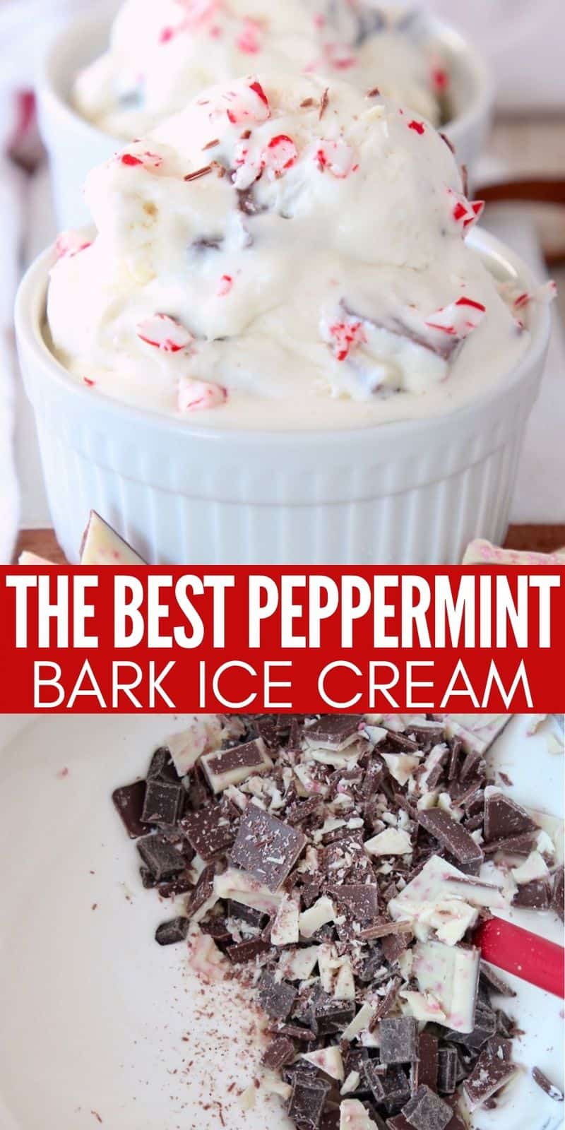 heb peppermint bark ice cream