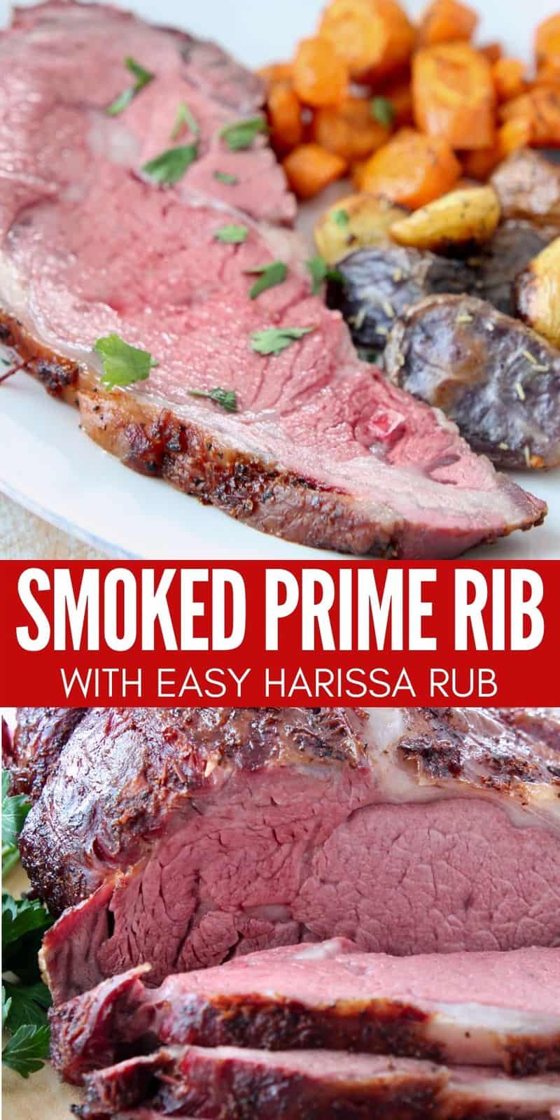 Smoked Prime Rib Recipe (with Video!) - WhitneyBond.com