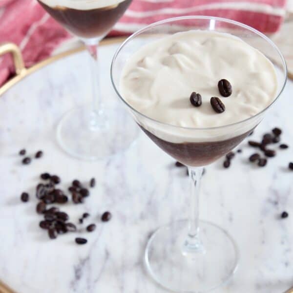 Espresso Martini With Vanilla Whipped Cream - WhitneyBond.com