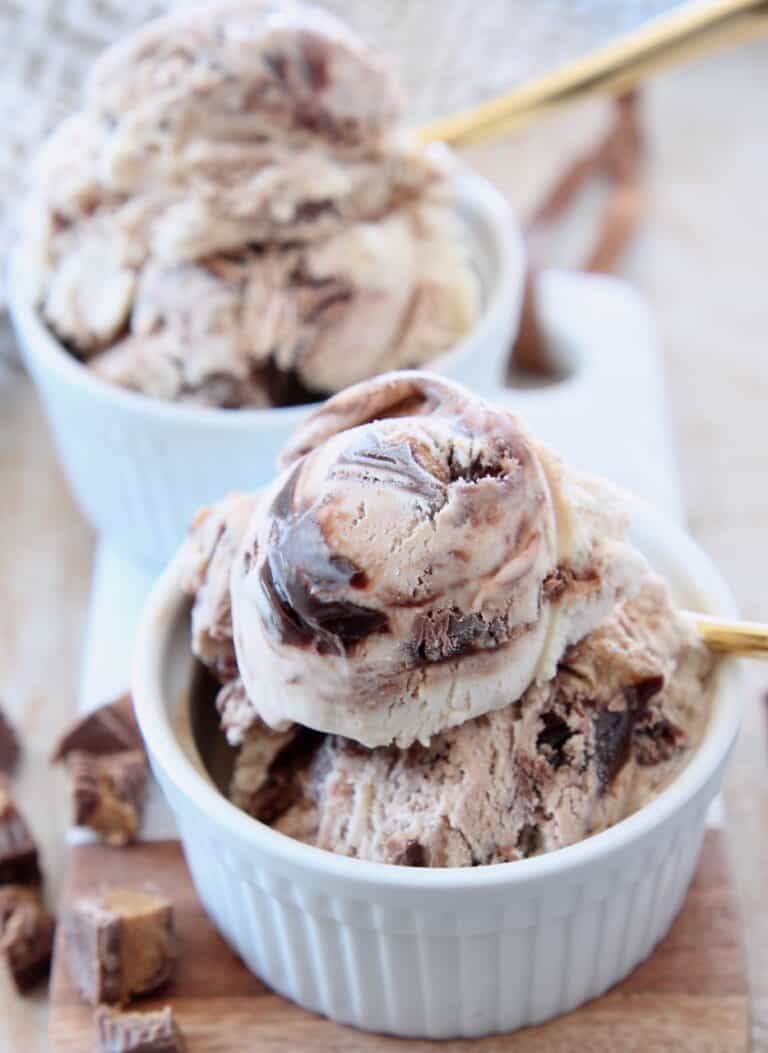 No Churn Moose Tracks Ice Cream Recipe