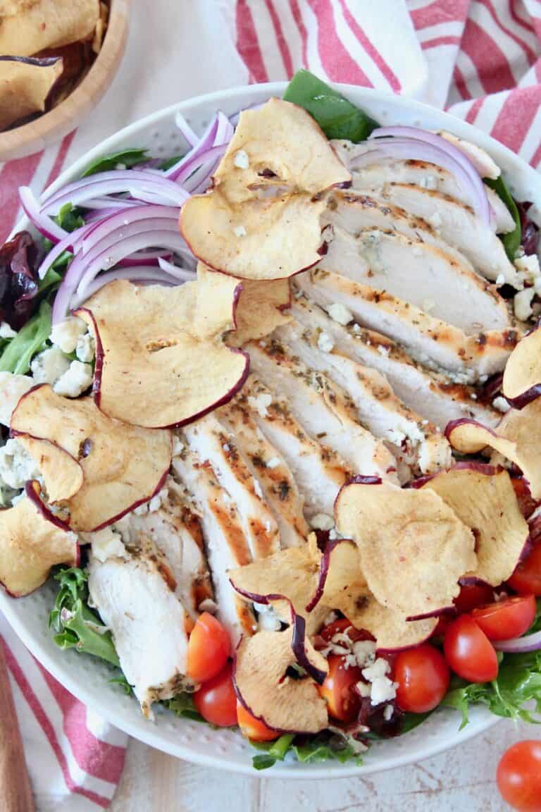 Fuji Apple Chicken Salad Panera Bread Copycat WhitneyBond