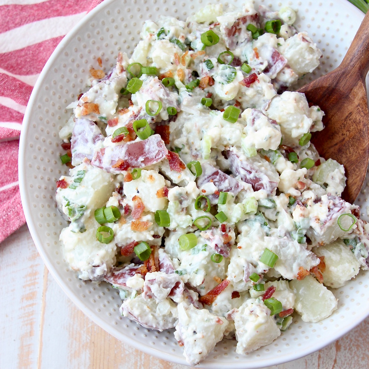 Two-Bite Potato Salad Cups {Vegan Potato Salad Appetizer or Side