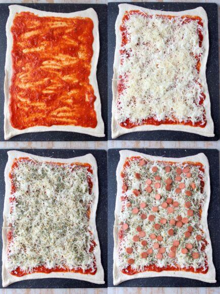 Easy Cheesy Pizza Rolls Recipe - WhitneyBond.com