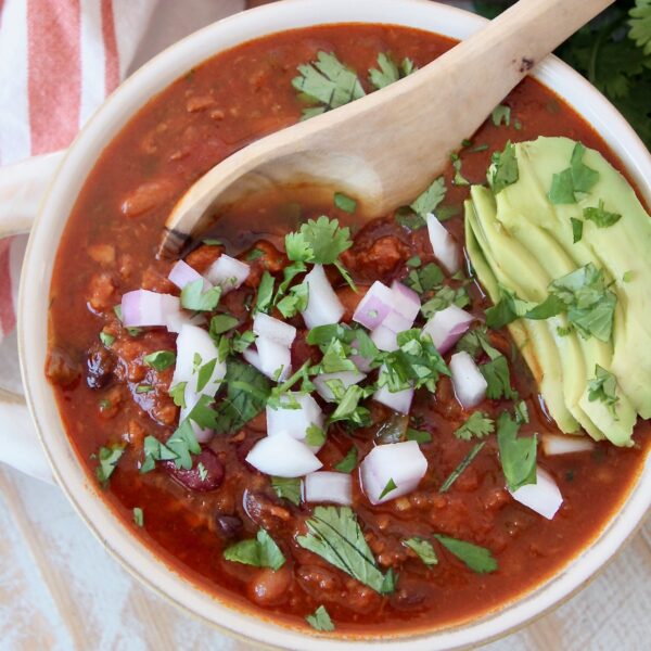 The Best Vegan Chili Recipe - WhitneyBond.com