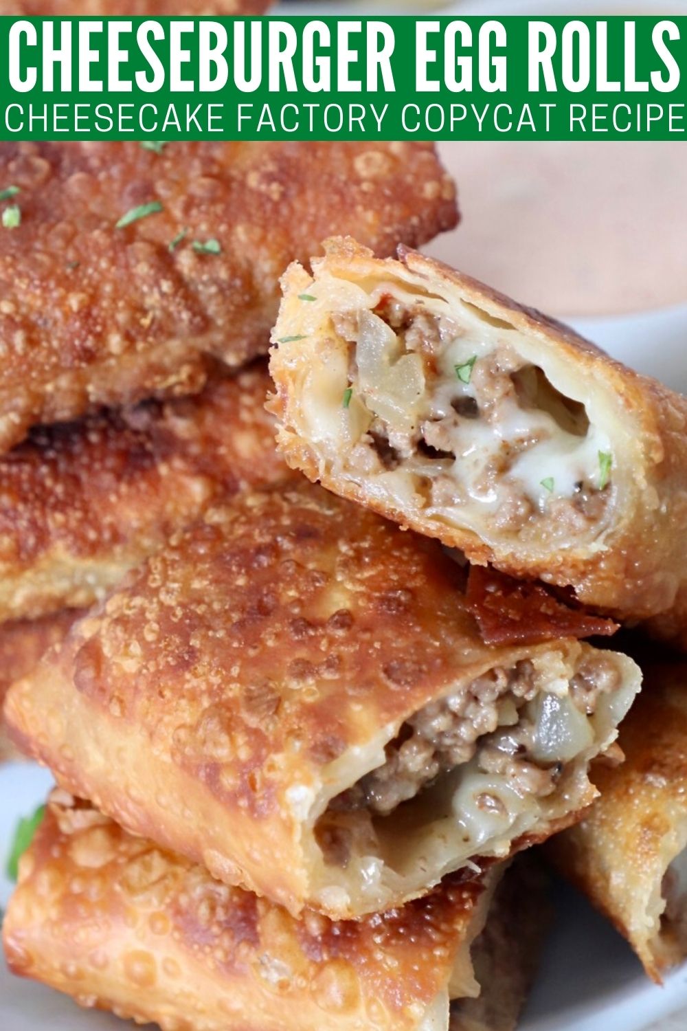 Cheeseburger Egg Rolls Recipe (with Video)