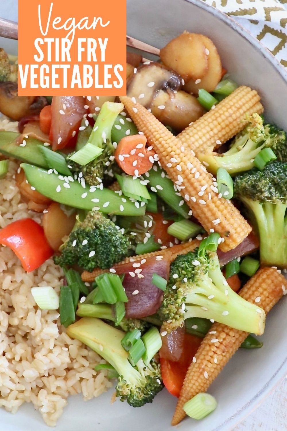 15 Minute Stir Fry Vegetables