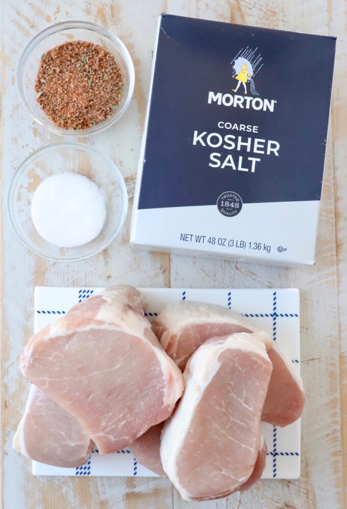 smoked pork chop ingredients