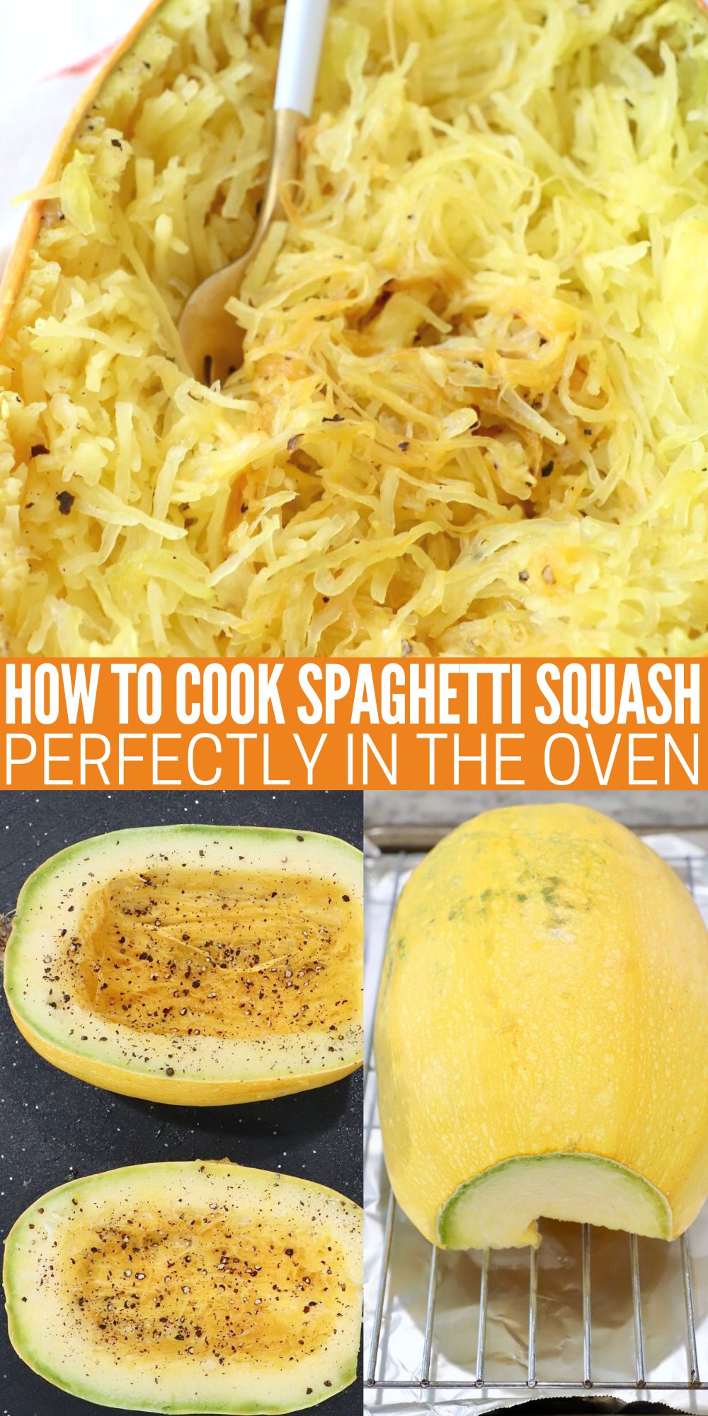 How To Cook Spaghetti Squash 3 Ways