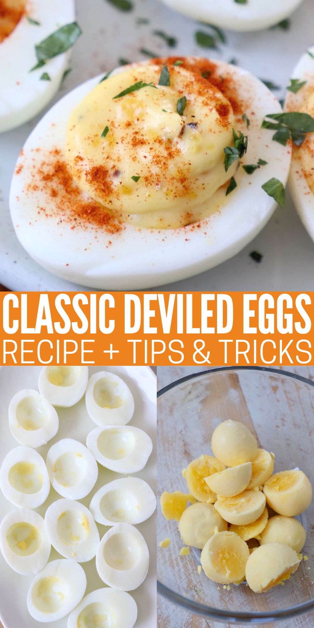 Classic Deviled Eggs Recipe - WhitneyBond.com