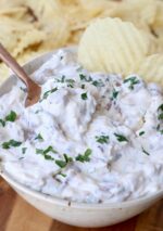 French Onion Dip (with Caramelized Onions) - WhitneyBond.com