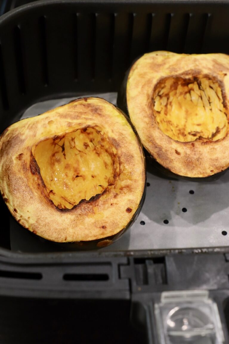 How To Cook Acorn Squash (Oven, Air Fryer or Microwave)