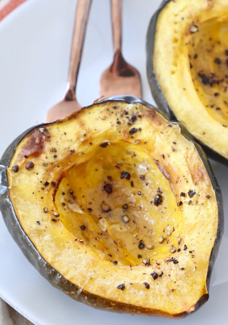 How To Cook Acorn Squash (Oven, Air Fryer or Microwave)