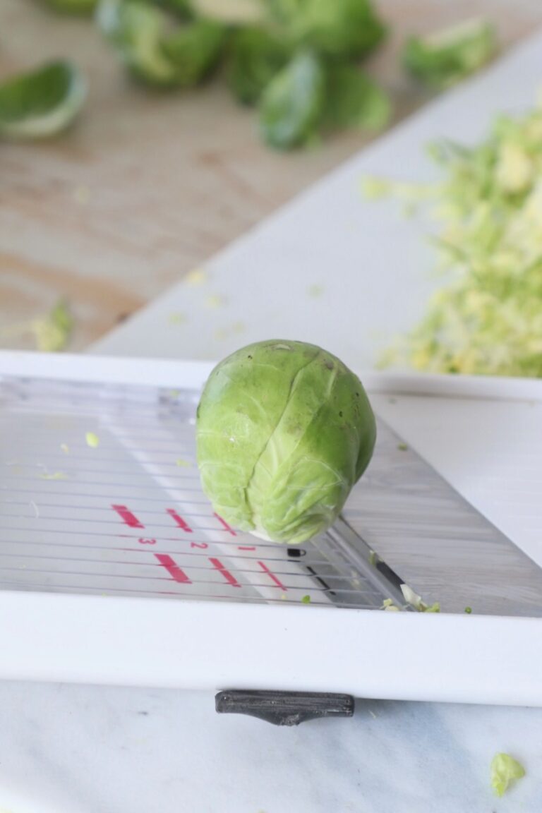 How To Shred Brussels Sprouts (3 Ways)