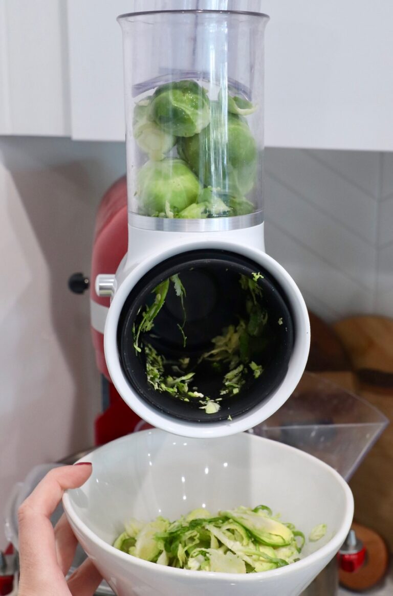 How To Shred Brussels Sprouts (3 Ways)