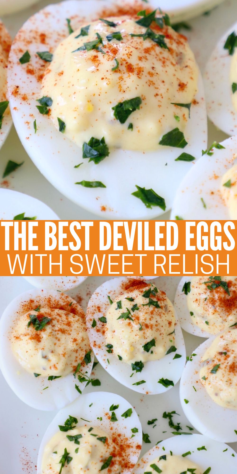 Deviled Eggs with Relish - WhitneyBond.com