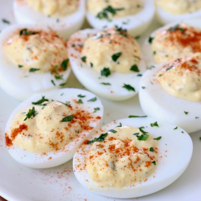 Deviled Eggs with Relish - WhitneyBond.com