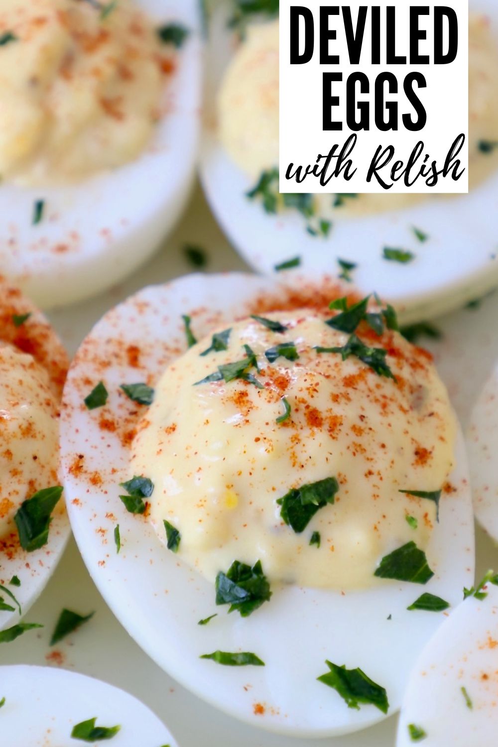 Deviled Eggs with Relish