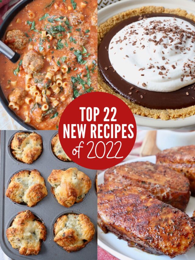 Top 22 New Recipes of 2022 on WhitneyBond.com