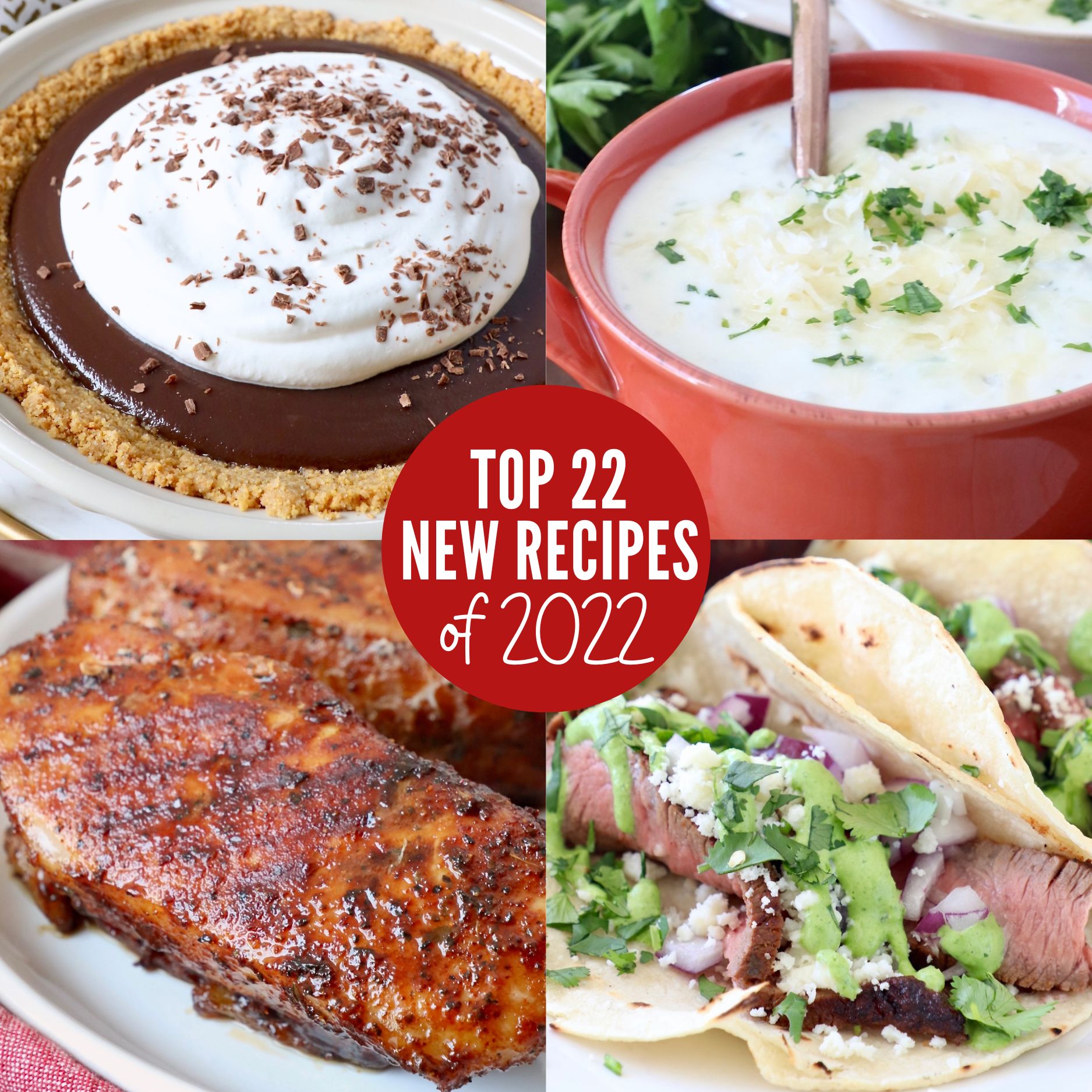 Top 22 New Recipes Of 2022 On WhitneyBond.com