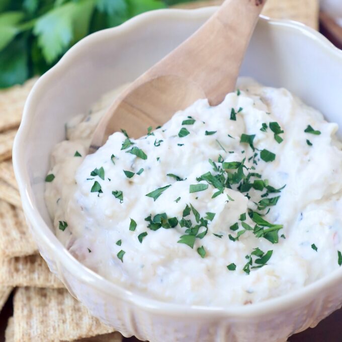 Roasted Garlic Dip Recipe