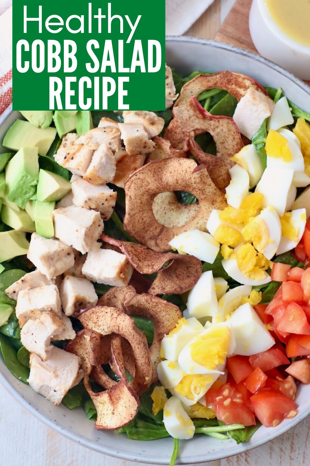 Healthy Cobb Salad Recipe - WhitneyBond.com