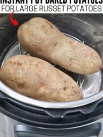 large russet potatoes in Instant Pot