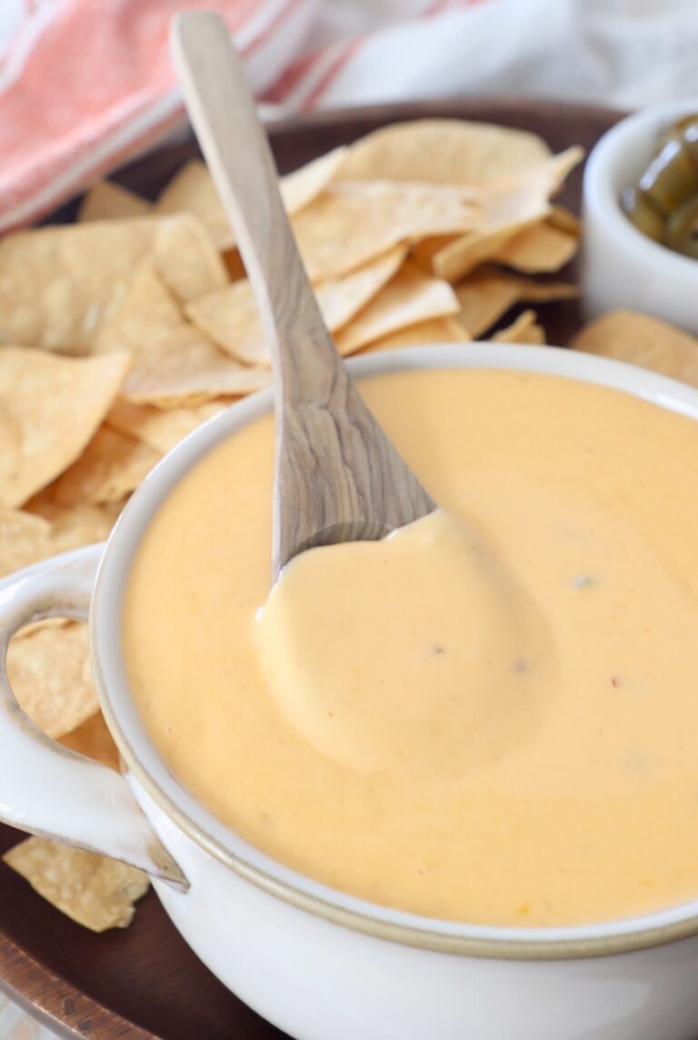 Easy Nacho Cheese Sauce Recipe - WhitneyBond.com