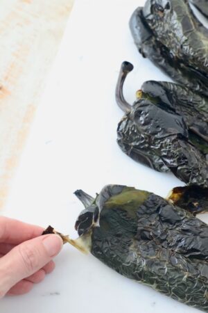 How To Make Roasted Poblano Peppers - WhitneyBond.com