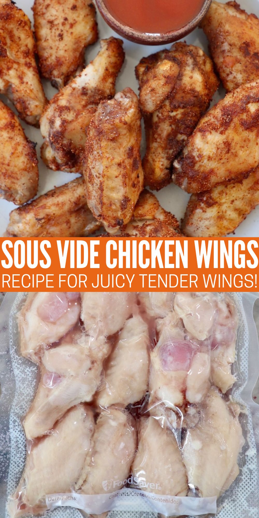 Sous Vide Chicken Wings Recipe