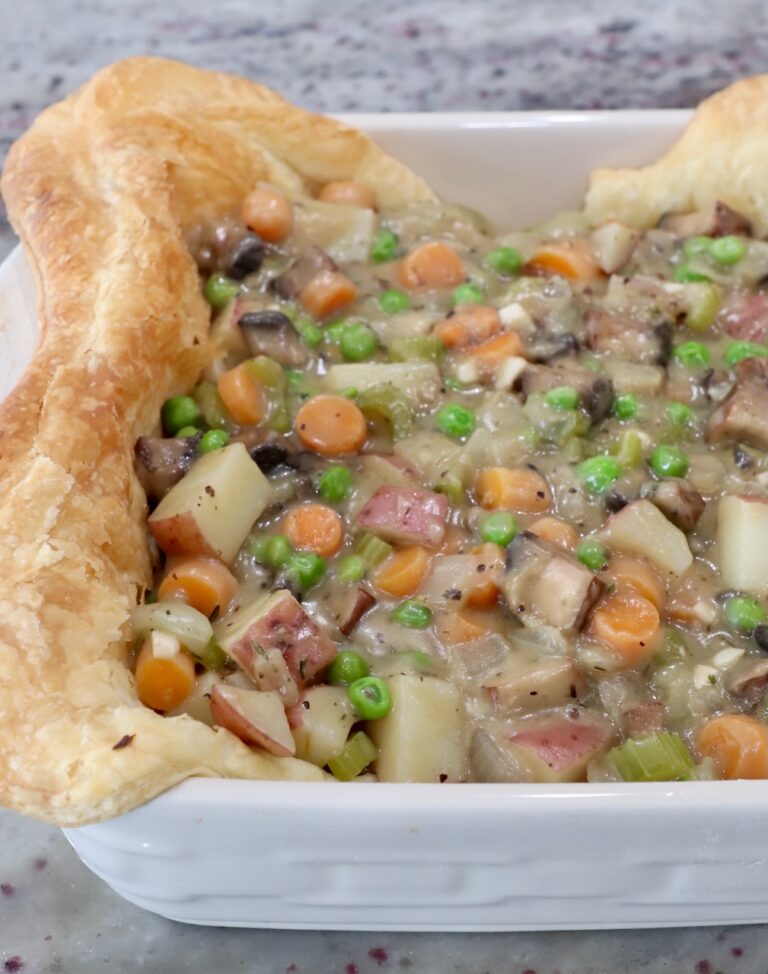 Veggie Pot Pie Recipe - WhitneyBond.com