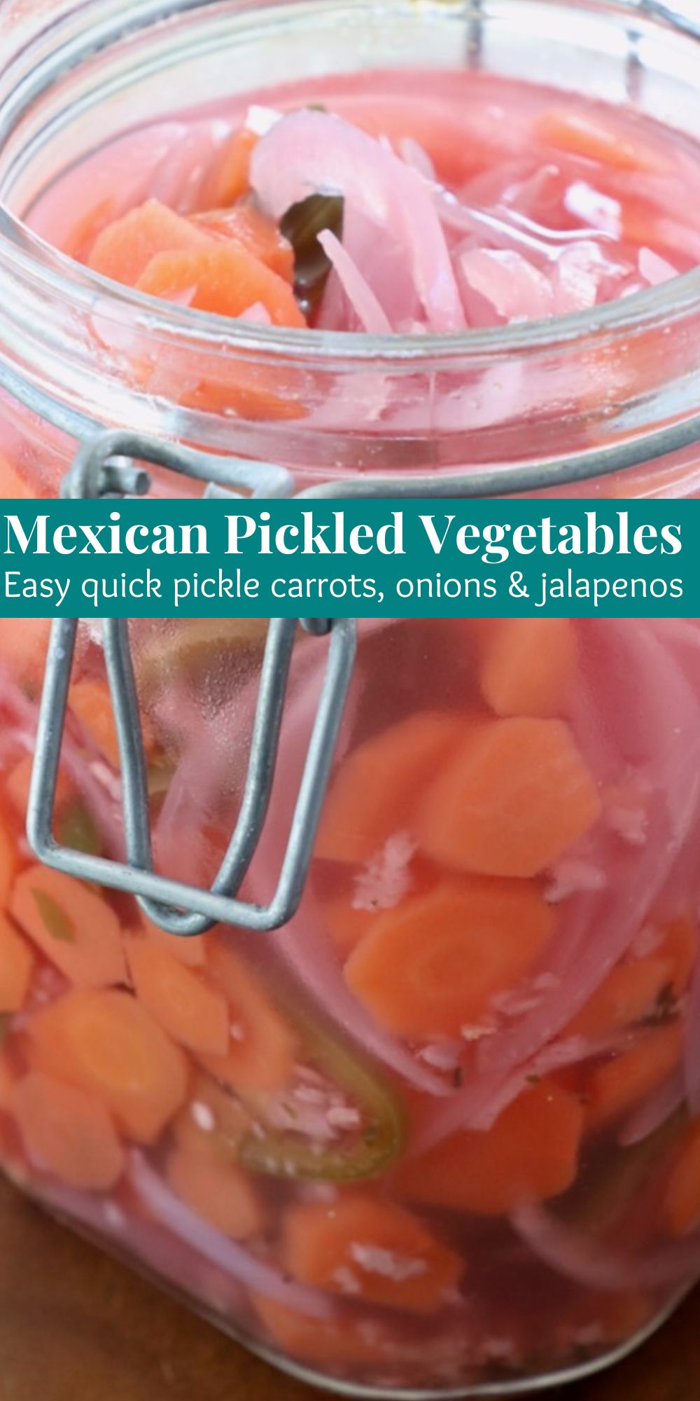 Mexican Pickled Vegetables (Escabeche)