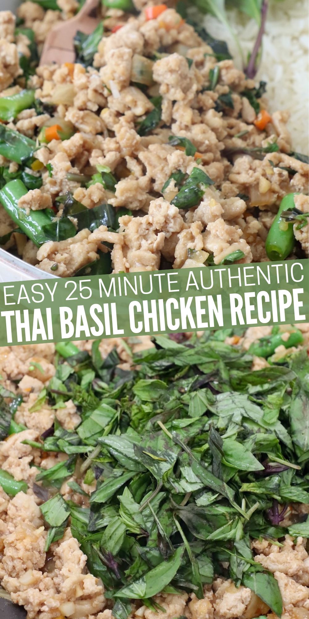 Easy Thai Basil Chicken Recipe (Pad Krapow Gai)